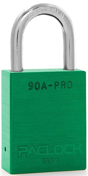 Pa Padlock PACLOCK 90A-PRO Aluminum Padlock 1-3/16