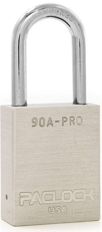 Paclock 90A-PRO Aluminum Padlock 1-1/2" Tall Shackle Lock Out Tag Out