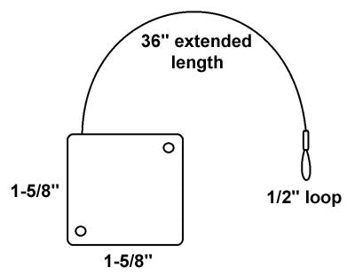 RBL Standard Retractor with Loop