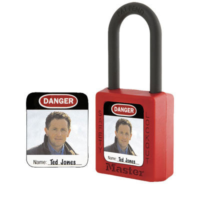 Master Lock S142 Photo Identification Label — AllPadlocks