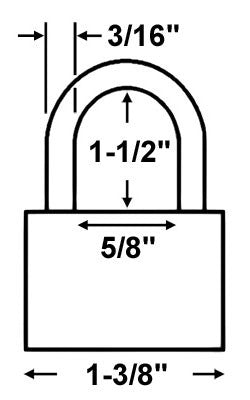 Master Lock S32 Safety Lockout Padlock