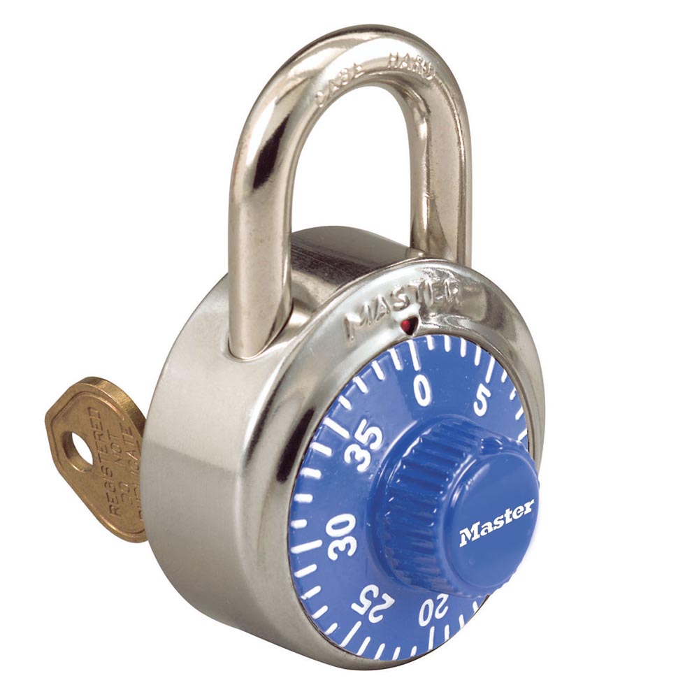 Master Lock 1525 Combination Padlock Colored Dial