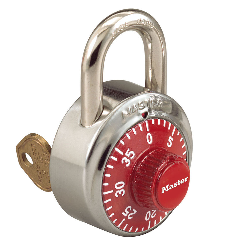 Master Lock 1525 Combination Padlock Colored Dial